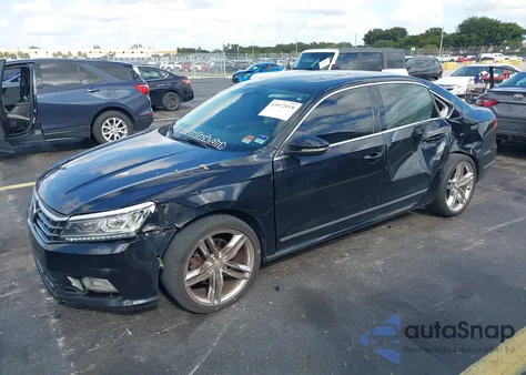 2017 Volkswagen Passat 1.8T Sel Premium from USA, damaged, VIN 1VWCT7A39HC058329